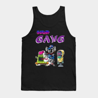 SQUAD GANG SET DESIGN Tank Top